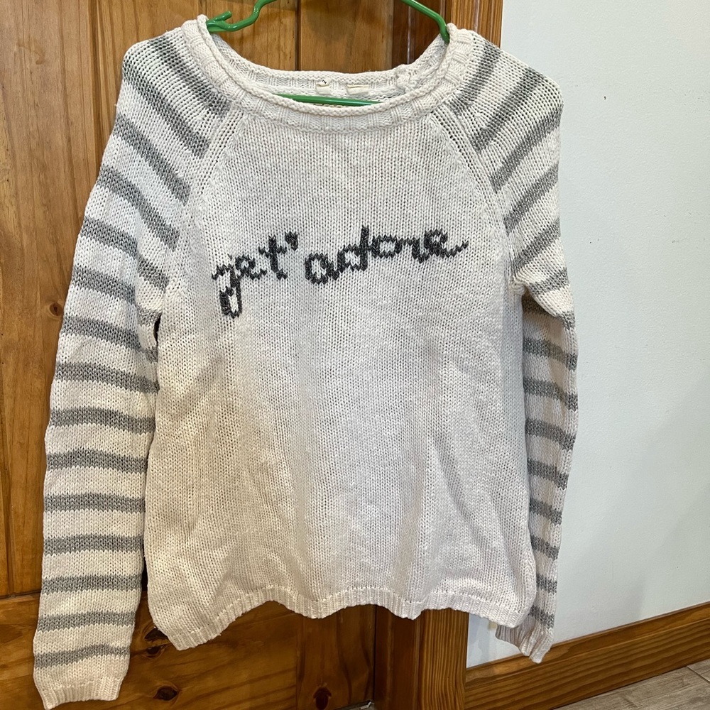 Anthropologie Moth Sweater Thick Knit Sz S